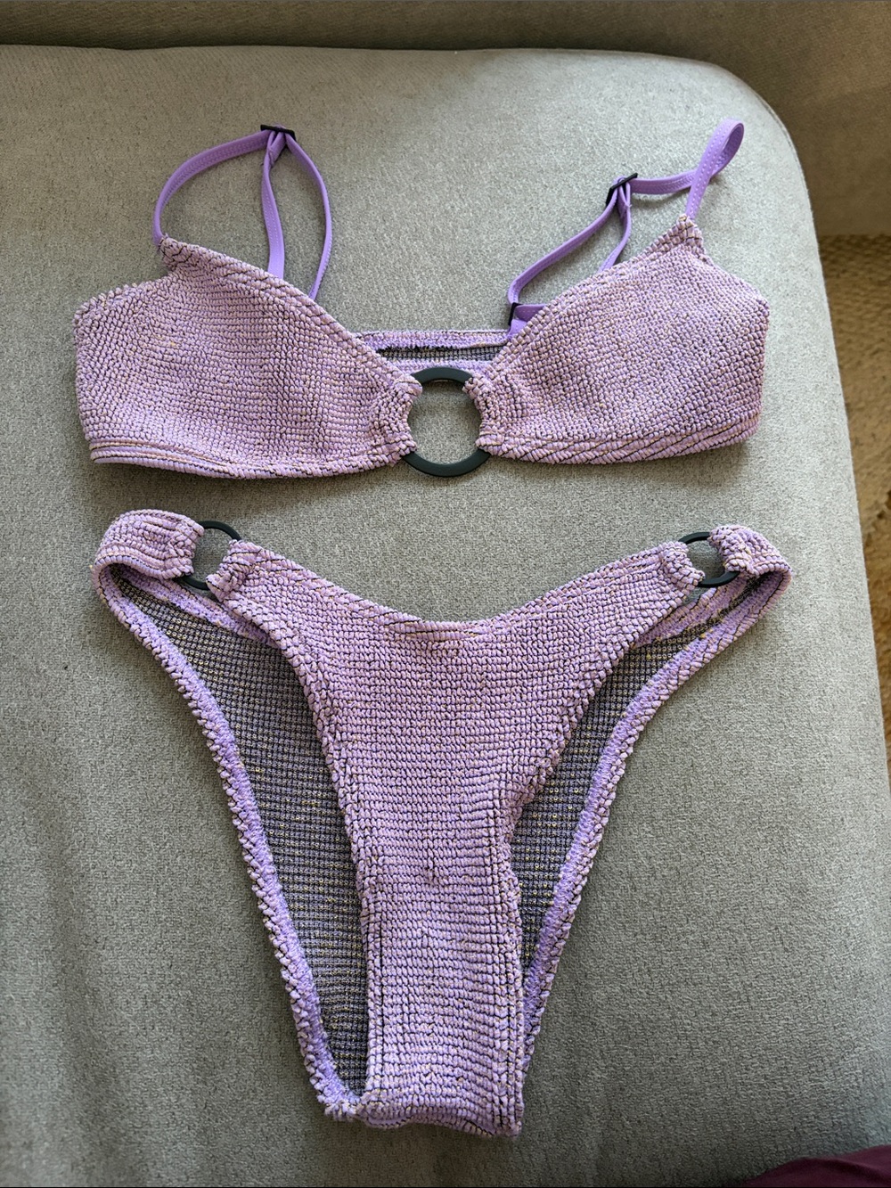 Bond-Eye Lilac Bikini